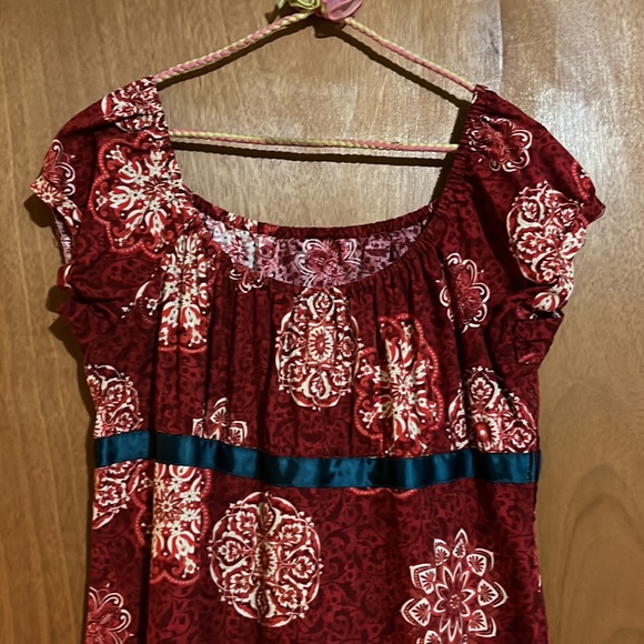 Handmade by me - Imperial Waist Maxi Cotton Dress - Picture 2 of 7
